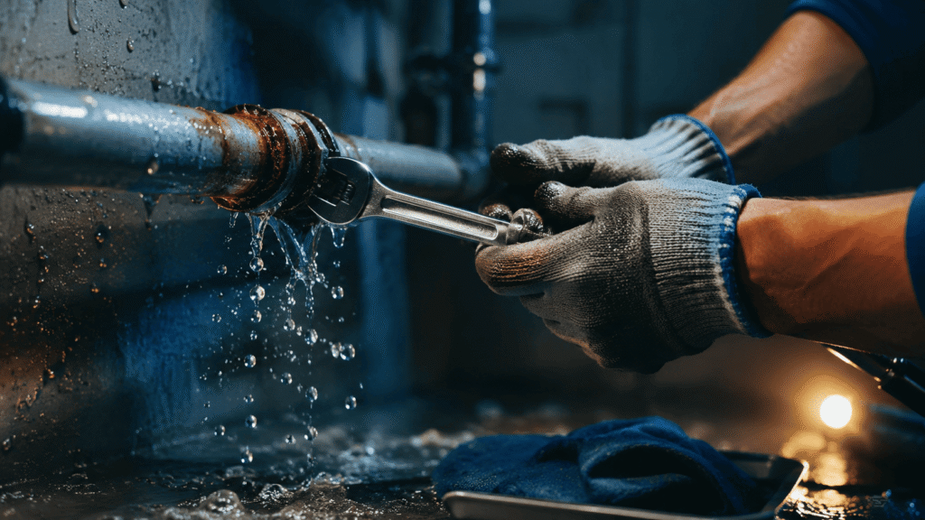 How to Repair a Leaking Pipe